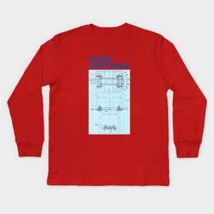 TTA WEDWAY Peoplemover - Tomorrowland Kids Long Sleeve T-Shirt